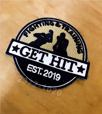 參考樣式-刺繡布章(Get Hit Boxing)