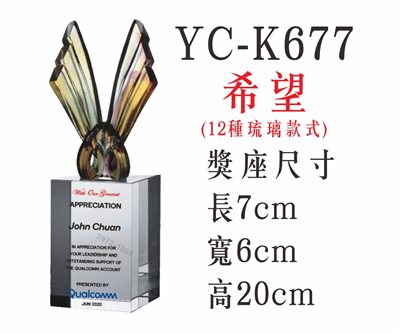 彩印水晶