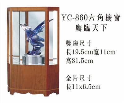 YC-860六角櫥窗+鷹臨天下
