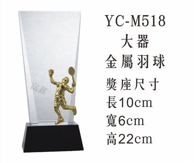 YC-M518大器+金屬羽球