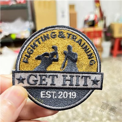 參考樣式-刺繡布章(Get Hit Boxing一擊 拳擊俱樂部2022版)