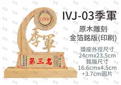 IVJ-03季軍