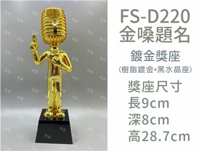 FS-D220金嗓題名