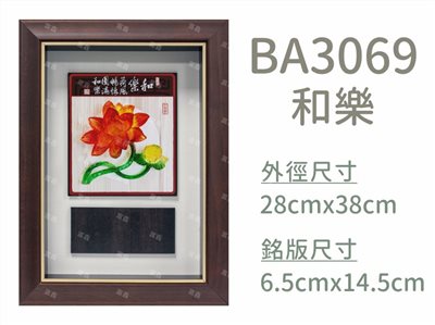 BA3069和樂