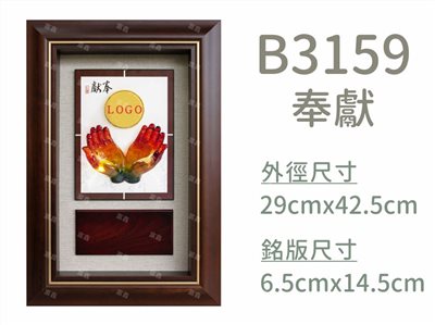 B3159奉獻