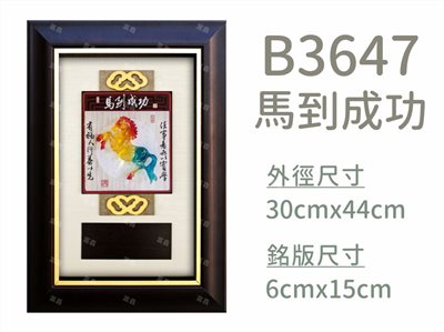B3647馬到成功