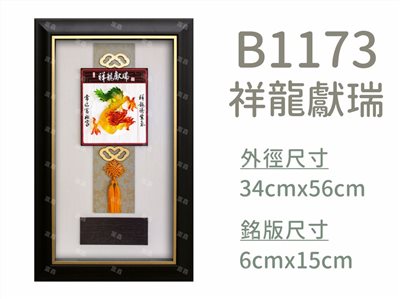 B1173祥龍獻瑞