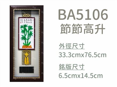 BA5106節節高升